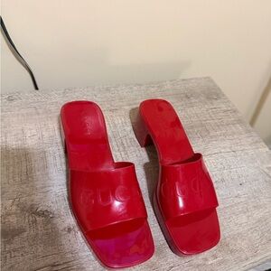 Gucci Bold Red Women's Mules